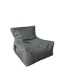 Fotoliu puf Bean Bag, Atelier del Sofa, 535PFT1199, Poliester, Gri