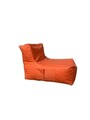 Fotoliu puf Bean Bag, Atelier del Sofa, 535PFT1206, Poliester, Portocaliu