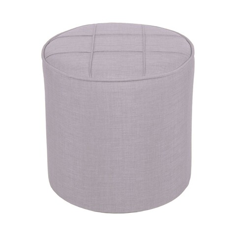 Taburet, Atelier del Sofa, 558ZEN1349, Lemn de brad, Gri