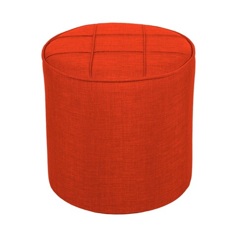 Taburet, Atelier del Sofa, 558ZEN1352, Lemn de brad, Caramiziu