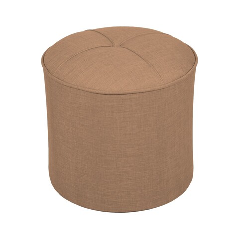 Taburet, Atelier del Sofa, 558ZEN1354, Lemn de brad, Suede