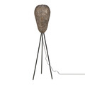 Lampadar Ziva, TRIO, 43x140 cm, 10W, 1x E27, metal, bronz antic/negru