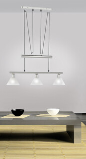 66x14x180 cm, Nichel mat