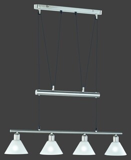 80x14x180 cm, Nichel mat