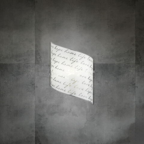 Aplica de perete Signa, TRIO, 20x30 cm, 40W, 1x E27, metal, alb