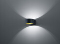 Aplica de perete Lacapo, TRIO, 10.5x6 cm, 4.3W, 1x SMD, metal, negru mat/auriu