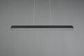 Lustra Paros, TRIO, 90x5x180 cm, 29W, 1x SMD, metal, negru mat
