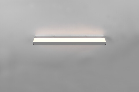 Aplica de perete Rocco, TRIO, 60x3.6 cm, 8W, 1x SMD, aluminiu, argintiu