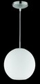 Lustra Moon, RL, 25x150 cm, 60W, 1x E27, metal, nichel mat/alb