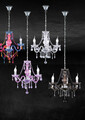Candelabru Luster, RL, 46x150 cm, 40W, 3x E14, metal, multicolor