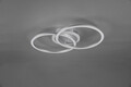 Plafoniera Venida, RL, 50x30x7.5 cm, 25W, 1x SMD, metal, titaniu