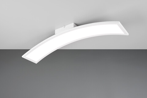Plafoniera Sigma, RL, 76.5x15x13.5 cm, 21W, 1x SMD, metal, alb mat