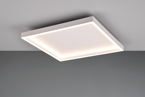 Plafoniera Rotonda, RL, 35x35x5.8 cm, 20W, 1x SMD, metal, alb mat