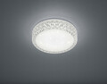 Plafoniera Pegasus, RL, 28.6x8.6 cm, 12W, 1x SMD, acril, alb