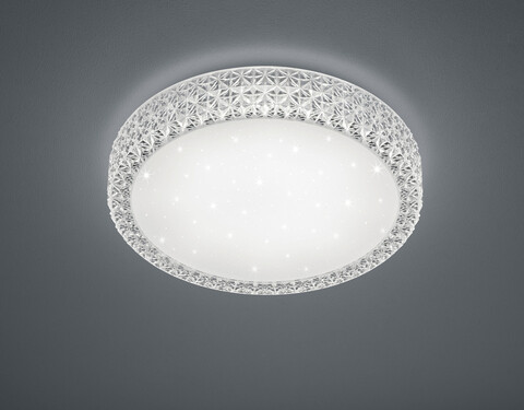 Plafoniera Pegasus, RL, 39.6x8.6 cm, 24W, 1x SMD, acril, alb