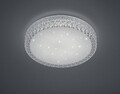 Plafoniera Pegasus, RL, 39.6x8.6 cm, 24W, 1x SMD, acril, alb