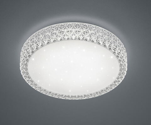 Plafoniera Pegasus, RL, 60x11 cm, 27W, 1x SMD, acril, alb