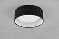 Plafoniera Locarno, RL, 30x11 cm, 12W, 1x SMD, textil, negru