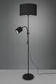 Lampadar Owen, RL, 36x160 cm, 42W / 10W, 1x E27 / 1x E14, metal, negru