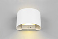 Aplica de perete pentru exterior Talent, RL, 16x11.5x10 cm, 0.5W, 2x SMD, metal, alb mat