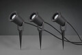 Lampadar de exterior Ubangi, TRIO, 9.5x11 cm, 10W, 3x GU10, aluminiu, antracit
