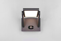 Aplica de perete pentru exterior cu senzor Malawi, TRIO, 18x23.5 cm, 5W, 1x SMD, aluminiu, antracit