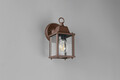 Lampa de gradina Mirande, TRIO, 11.5x14.5x22.5 cm, 40W, 1x E27, aluminiu, ruginiu