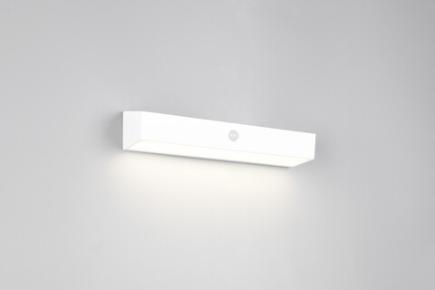 Aplica de perete pentru exterior Silves, RL, 30.3x9.4x6 cm, 6W, 1x SMD, plastic, alb