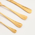 Set tacamuri 16 piese Aurc, Homla, inox, auriu