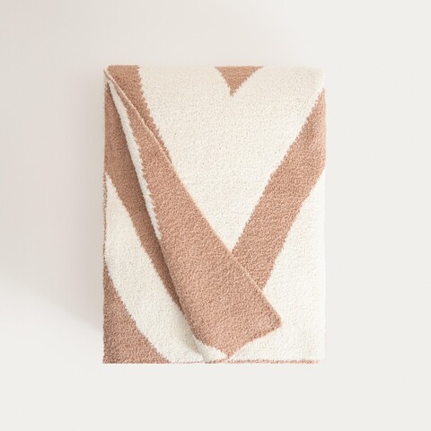 Patura Kobe, Homla, 130x170 cm, poliester, bej