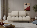 Canapea extensibila 2 locuri ELTAP, Guavio, 210x77x97 cm, lemn/poliester, bej