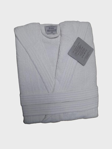 Halat de baie cu gluga, ET 2000 IMPEX, L/XL, bumbac, alb