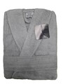 Halat de baie Terry, ET 2000 IMPEX, L/XL, bumbac, gri
