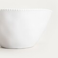Bol Padra, Homla, 23 cm, ceramica, alb