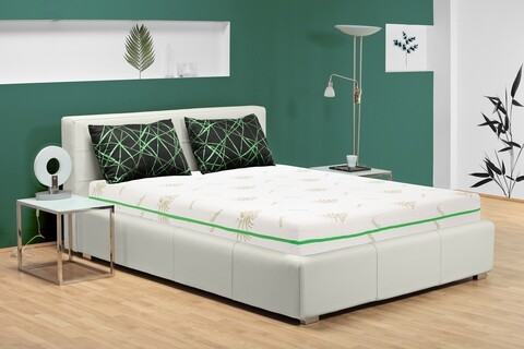 Saltea Ergo Relax Aloe Vera 14+3 Memory Free Air, Super Ortopedica, Hipoalergenica 90x190x17 cm