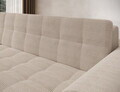 Coltar extensibil stanga 4 locuri ELTAP, Sorento, 296x194x78 cm, lemn/poliester, bej