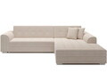 Coltar extensibil dreapta 4 locuri ELTAP, Sorento, 296x194x78 cm, lemn/poliester, bej