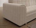 Coltar extensibil dreapta 4 locuri ELTAP, Sorento, 296x194x78 cm, lemn/poliester, bej