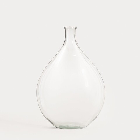 Vaza Luki, Homla, 35x50 cm, sticla, transparent
