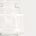 Vaza Luki, Homla, 15.5x40 cm, sticla, transparent