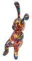Decoratiune, Mauro Ferretti, Rabbit Psyco -B, 21.5x10x22 cm, polirasina, multicolor