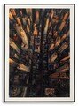 Tablou decorativ, Mauro Ferretti, New York -A, 72x102 cm, lemn de pin/canvas, multicolor