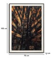 Tablou decorativ, Mauro Ferretti, New York -A, 72x102 cm, lemn de pin/canvas, multicolor