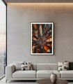 Tablou decorativ, Mauro Ferretti, New York -B, 72x102 cm, lemn de pin/canvas, multicolor