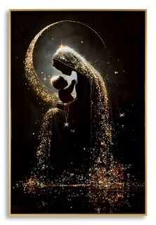 60x90 cm, Multicolor, Maternity -A