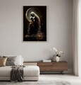 Tablou decorativ, Mauro Ferretti, Maternity -A, 60x90 cm, lemn de pin/canvas, multicolor