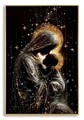 Tablou decorativ, Mauro Ferretti, Maternity -B, 60x90 cm, lemn de pin/canvas, multicolor