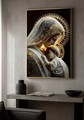 Tablou decorativ, Mauro Ferretti, Maternity -C, 60x90 cm, lemn de pin/canvas, multicolor