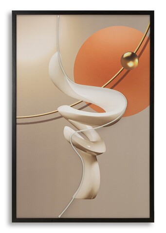 Tablou decorativ cu LED, Mauro Ferretti, Abstract -B, 80x120 cm, canvas/MDF, multicolor