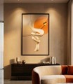Tablou decorativ cu LED, Mauro Ferretti, Abstract -B, 80x120 cm, canvas/MDF, multicolor